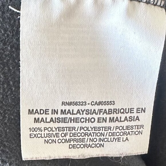 Nike Dri-Fit Therma Fleece Black Sweatpants - Size XL (Juniors) - Picture 6 of 9